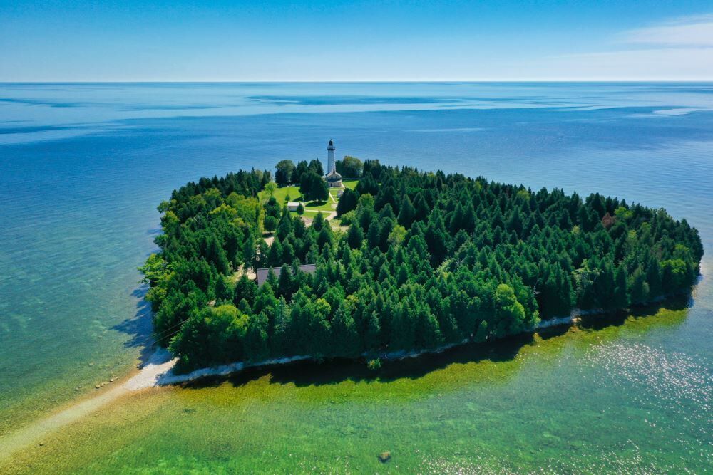 Cana Island and Lighthouse